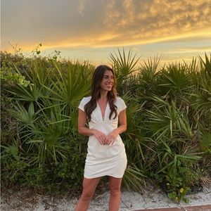 Vici White Mini Dress